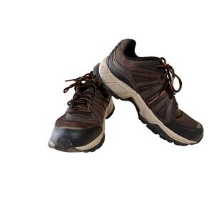 Avia Mens Brown Orange Trail Running Hiking Shoes Sneakers Size 8.5